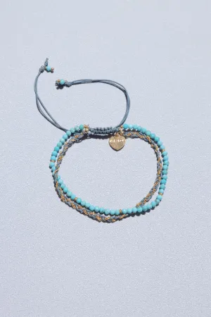 Turquoise Lucky Stone Bracelet