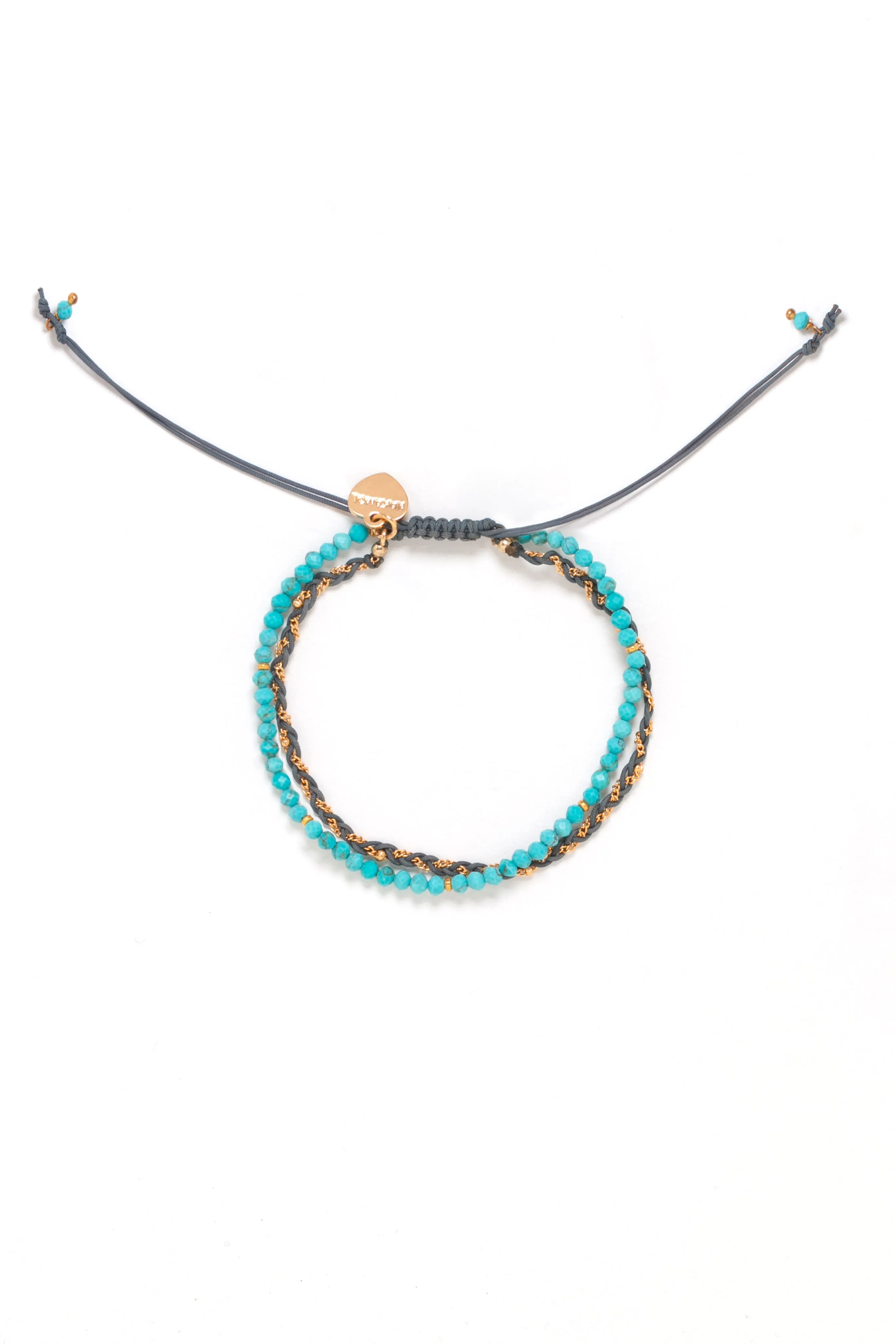 Turquoise Lucky Stone Bracelet