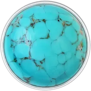 Turquoise Matrix Luster Stone Upholstery Nail