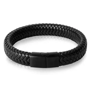 Unisex Braided Leather Bracelet
