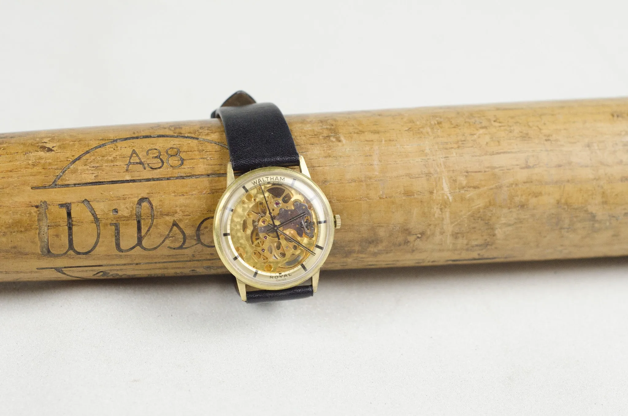 Vintage Automatic Waltham Skeleton Watch
