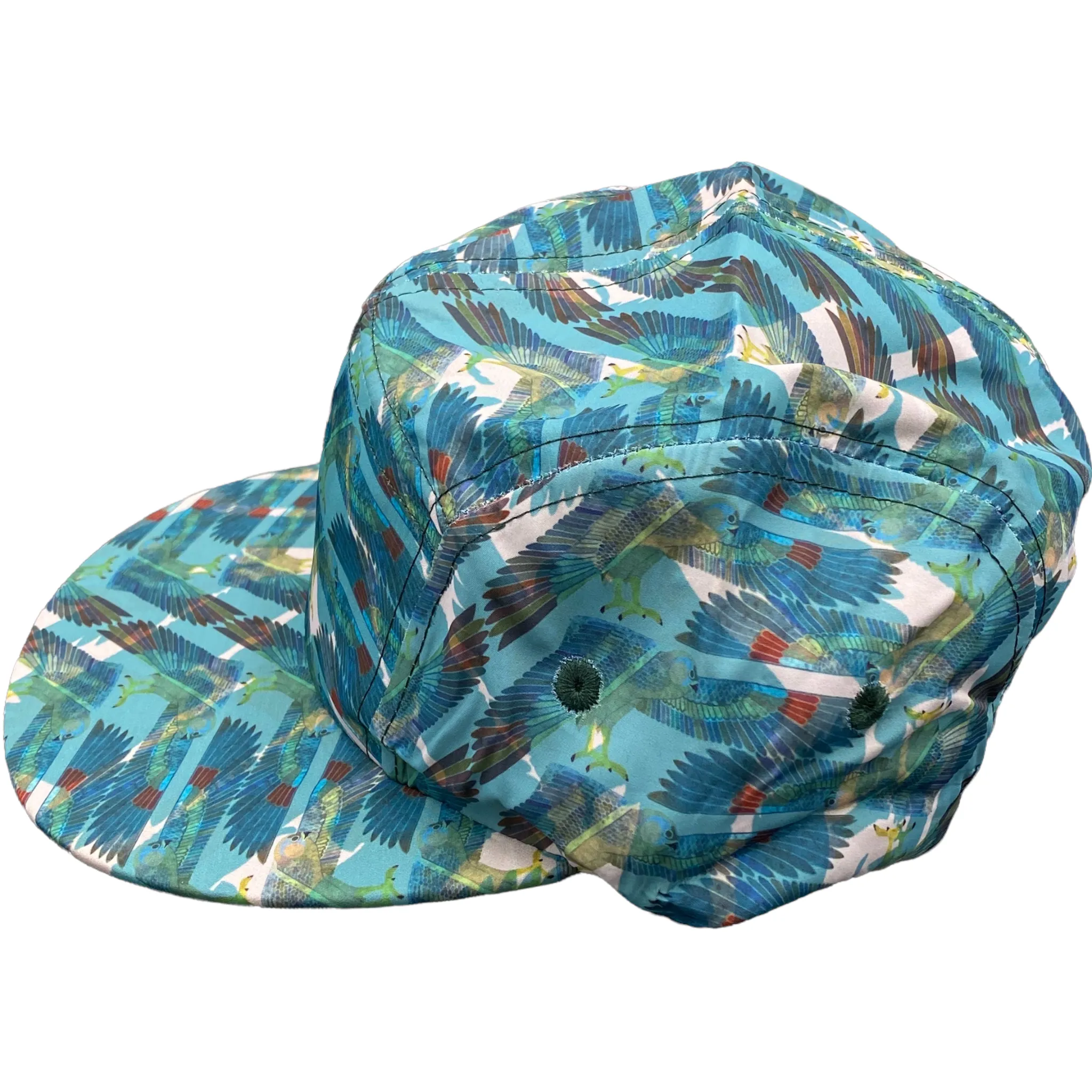 Vintage Blank 5 Panel Snapback Hat Cap