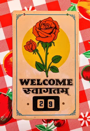 Vintage indian shop signs