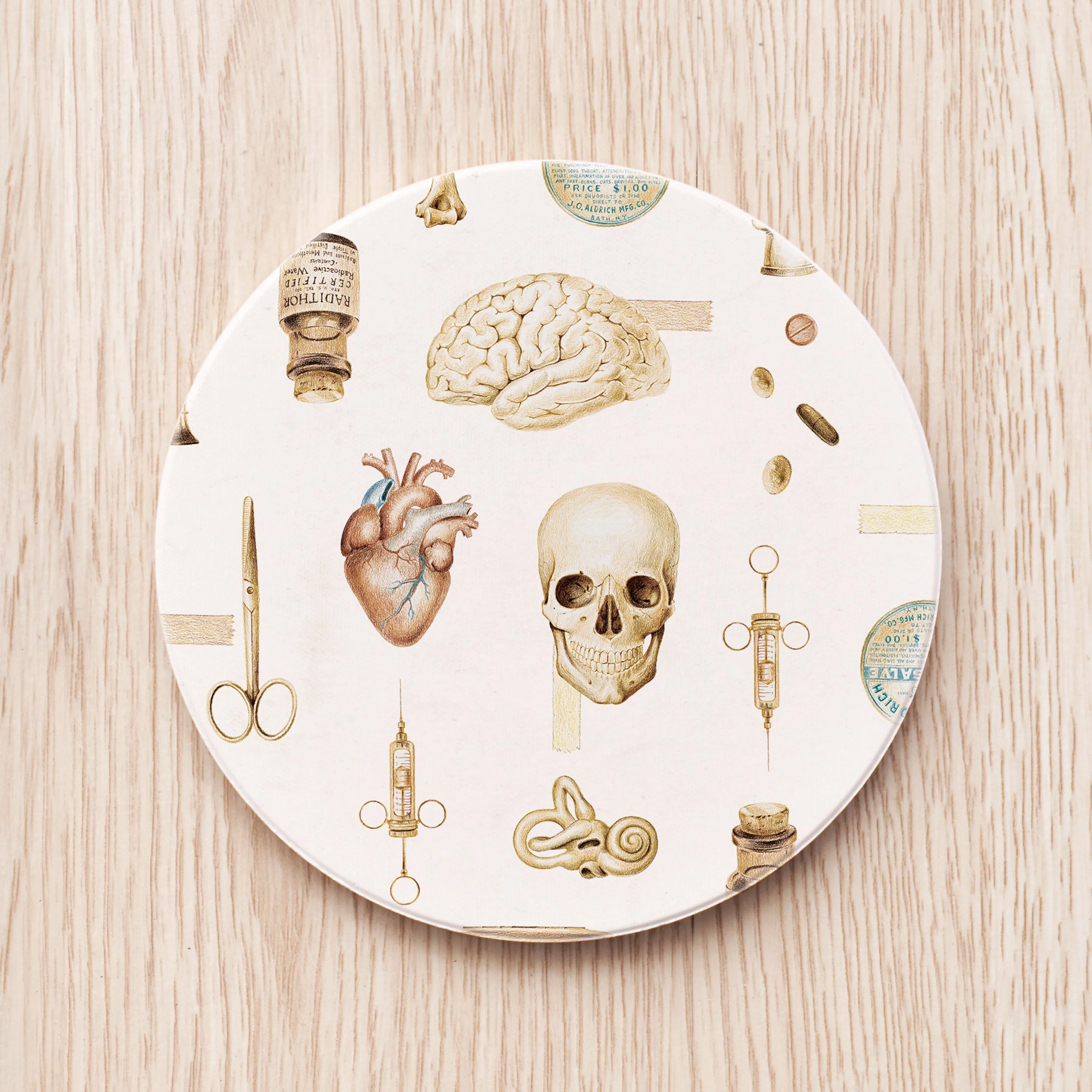 Vintage Medical Art Coaster