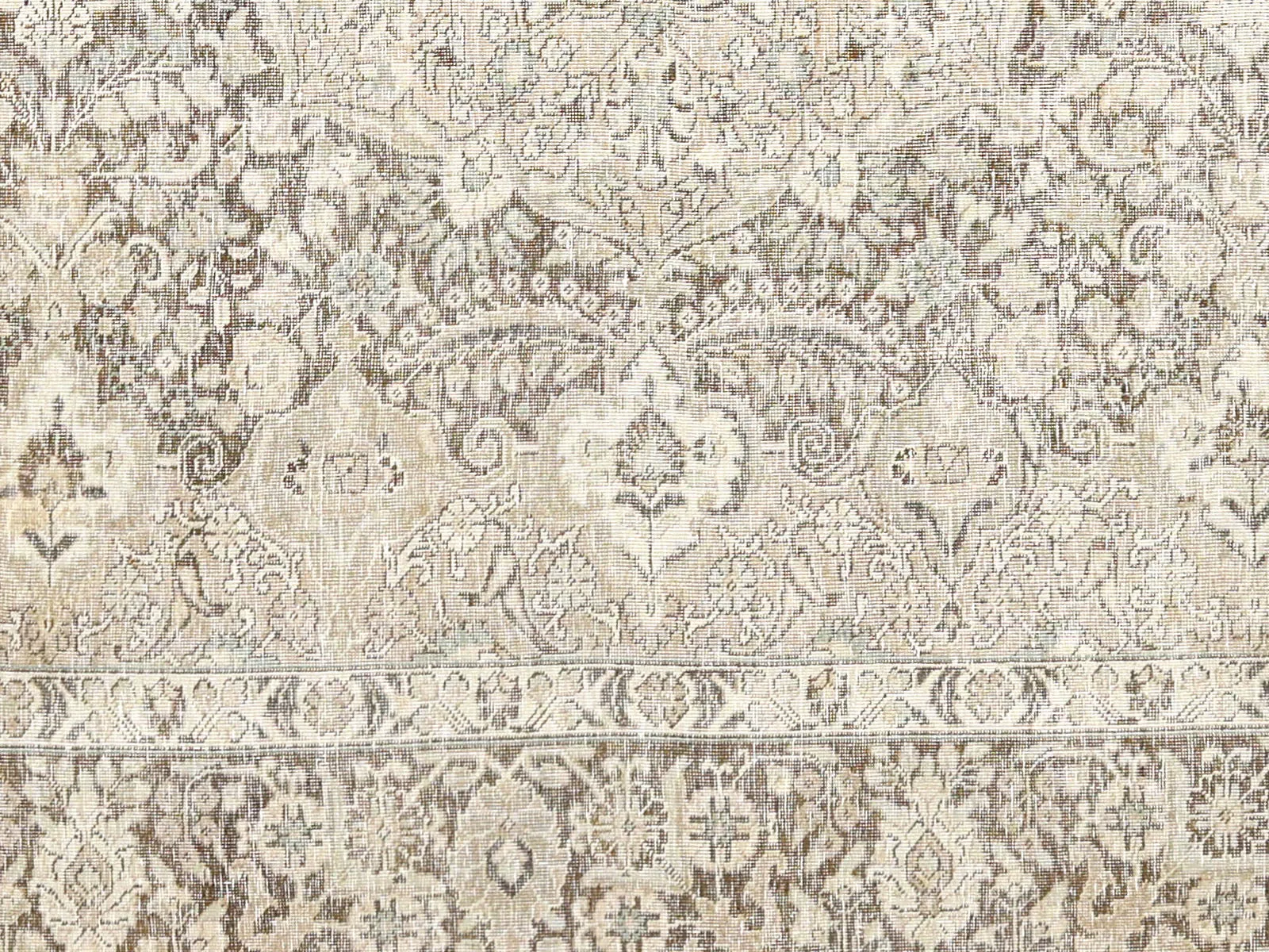 Vintage Persian Tabriz Rug - 10'7" x 14'0"