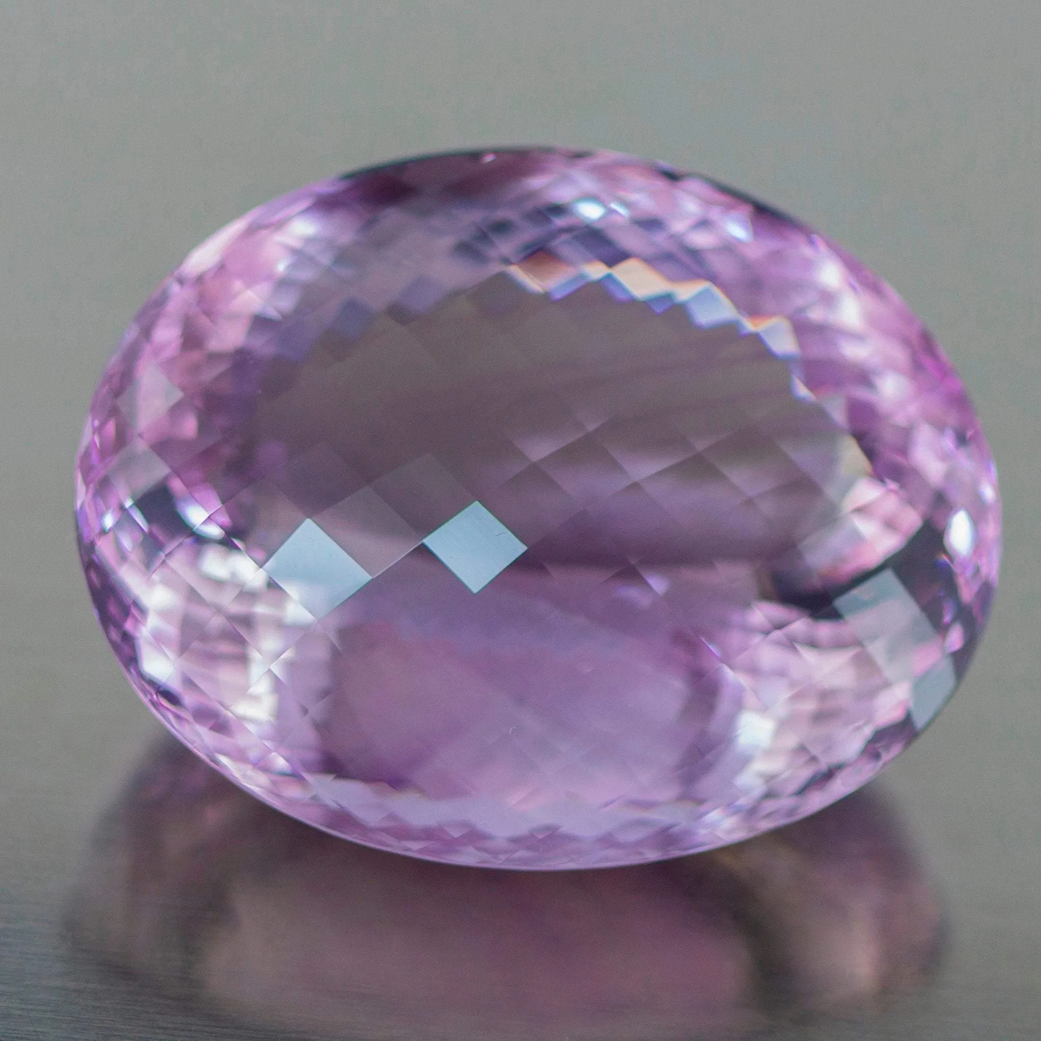 VVS 293 Cts IGLI Certified Rose De France Natural Pink Amethyst Deluxe Gemstone, Perfect for Luxury Pendant