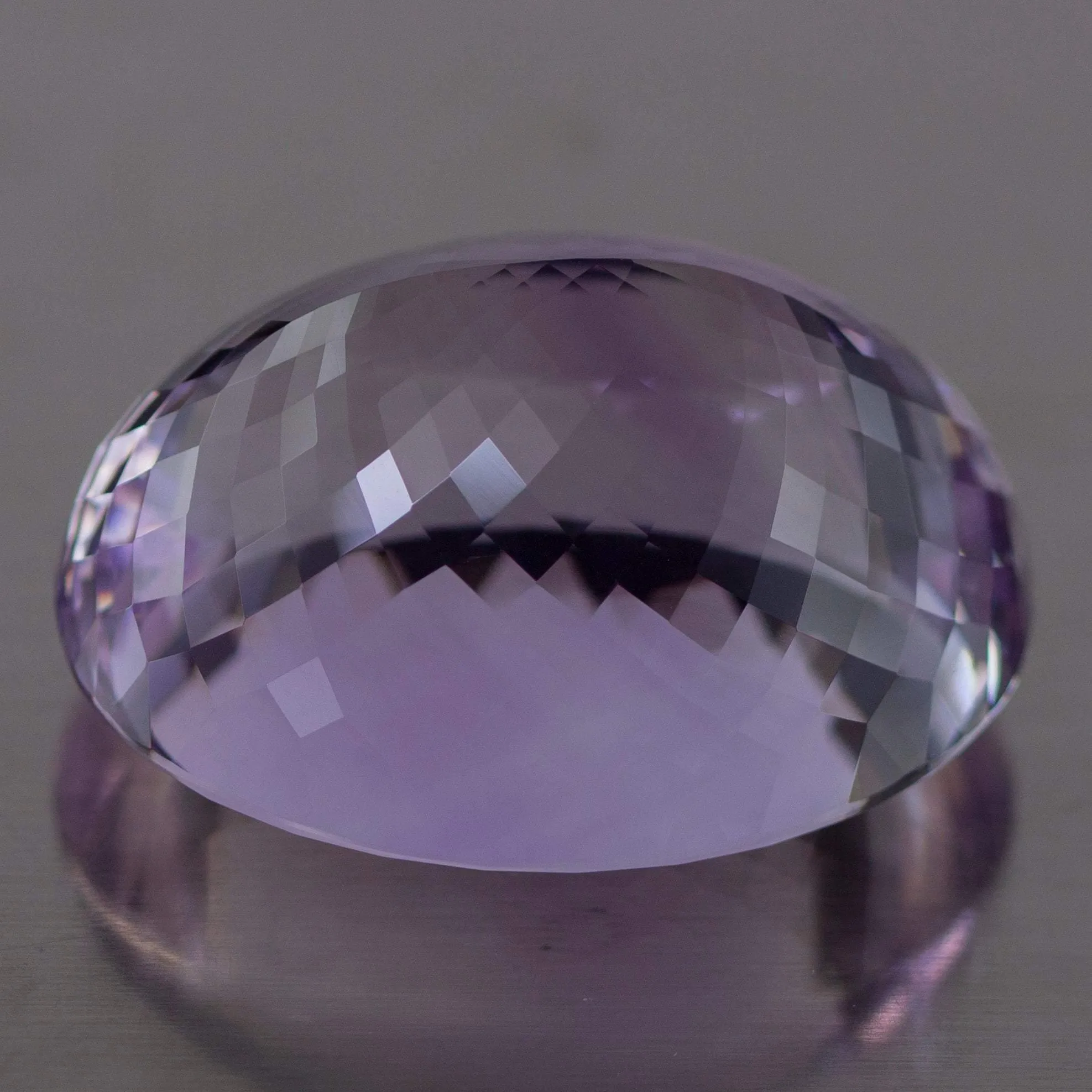 VVS 295 Cts IGLI Certified Rose De France Natural Pink Amethyst Oval Cut Loose Gemstone