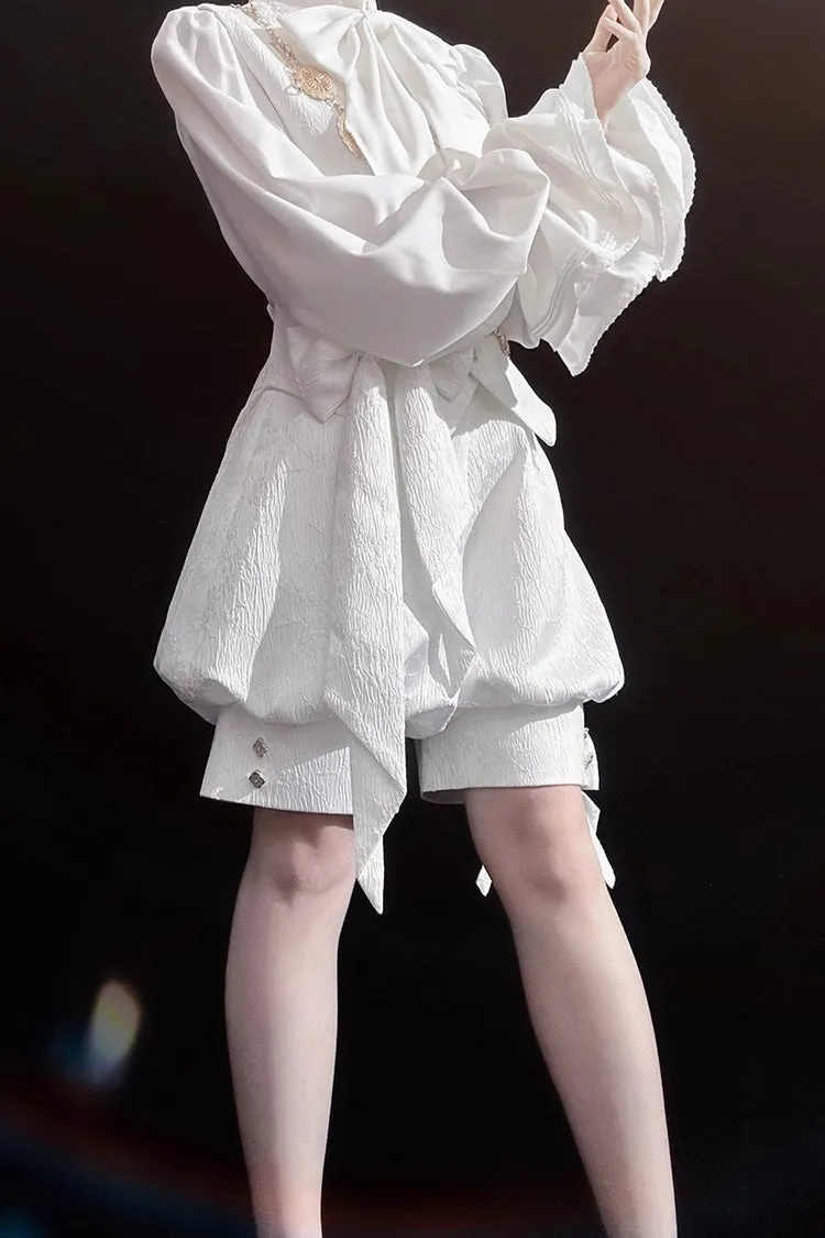 White Rabbit Hunting White Moonlight Edition Vintage Ouji Fashion Lolita Vest