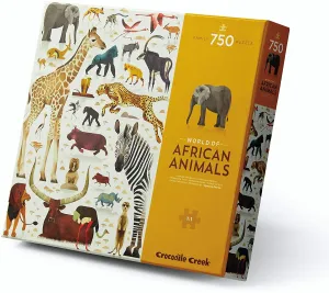 World of African Animals Puzzl