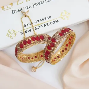 Zirconia Semi-Gems Kangans