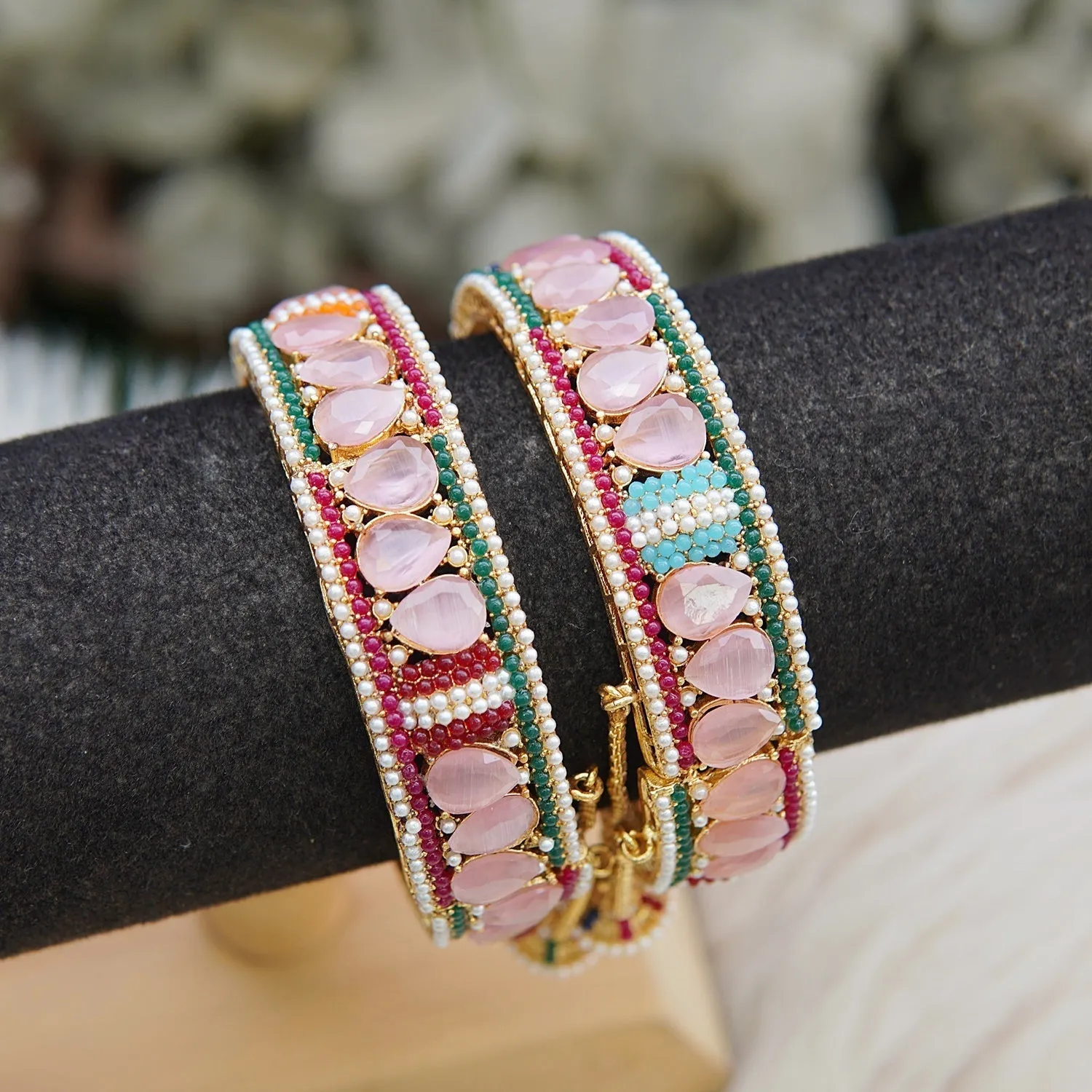 Zirconia Semi-Gems Kangans